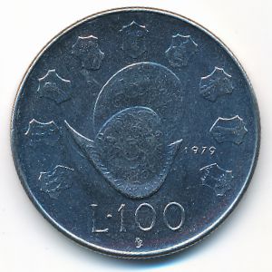 Сан-Марино, 100 лир (1979 г.)