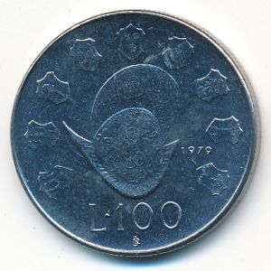 Сан-Марино, 100 лир (1979 г.)