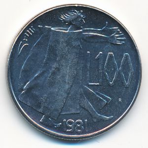 Сан-Марино, 100 лир (1981 г.)