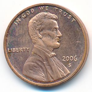 USA, 1 cent, 2006