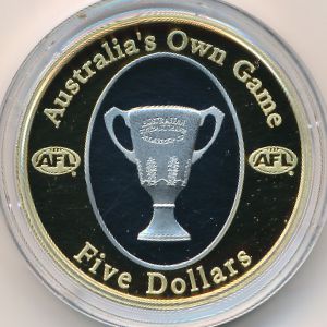 Австралия, 5 долларов (2004 г.)