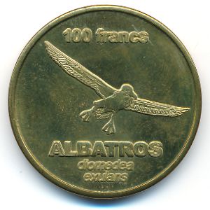 Kerguelen Islands., 100 francs, 2011