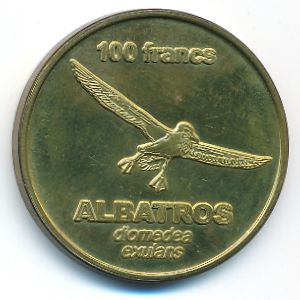 Земля Адели., 100 франков (2011 г.)