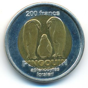Terre Adelie., 200 francs, 2011