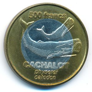 French Southern & Antarctic Territories., 500 francs, 2011