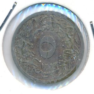 Египет, 5/10 кирша (1901 г.)