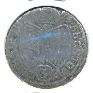 Австрия, 3 крейцера (1674 г.)