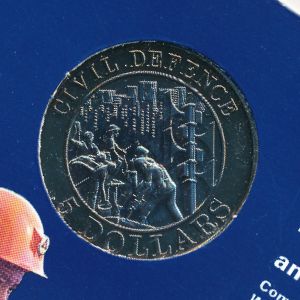 Singapore, 5 dollars, 1991