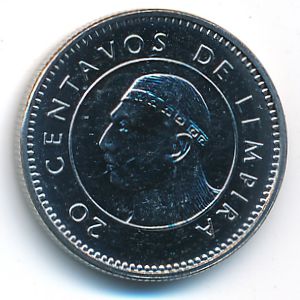 Гондурас, 20 сентаво (2016 г.)