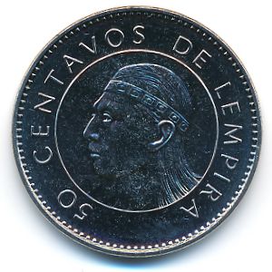 Гондурас, 50 сентаво (2016 г.)