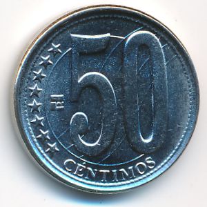 Venezuela, 50 centimos, 2012