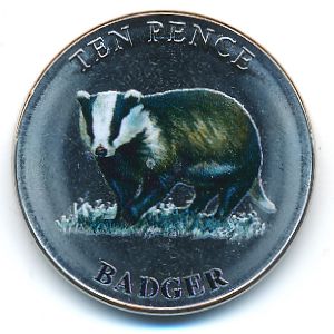 Гернси, 10 пенсов (2021 г.)