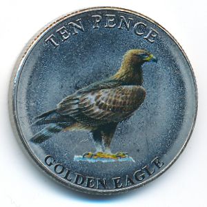 Гернси, 10 пенсов (2022 г.)