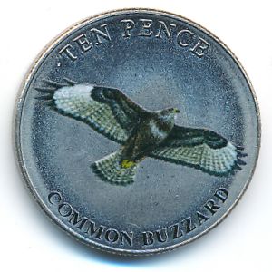 Guernsey, 10 пенсов, 2022