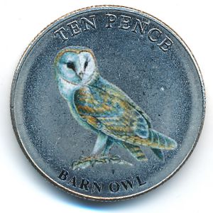 Гернси, 10 пенсов (2022 г.)