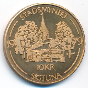 Sweden., 10 kronor