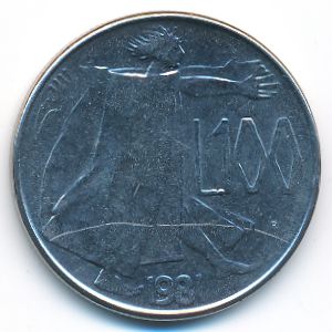 Сан-Марино, 100 лир (1981 г.)