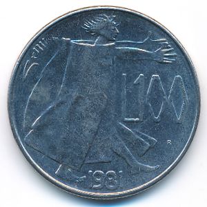 Сан-Марино, 100 лир (1981 г.)