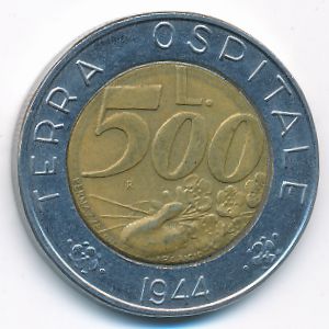 Сан-Марино, 500 лир (1991 г.)