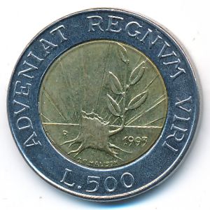 Сан-Марино, 500 лир (1993 г.)
