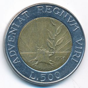 Сан-Марино, 500 лир (1993 г.)