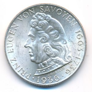 Австрия, 2 шиллинга (1936 г.)