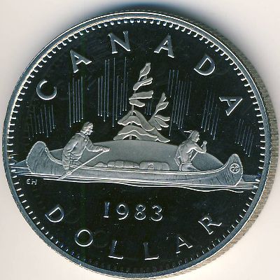 Канада, 1 доллар (1983 г.)