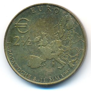 Германия, 2 1/2 евро (1997 г.)