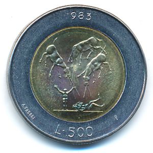 Сан-Марино, 500 лир (1983 г.)