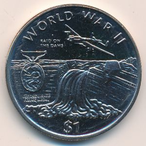 Либерия, 1 доллар (1997 г.)