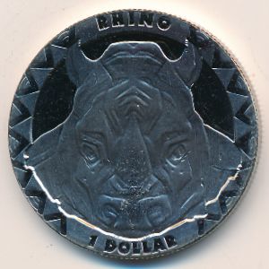 Сьерра-Леоне, 1 доллар (2019 г.)