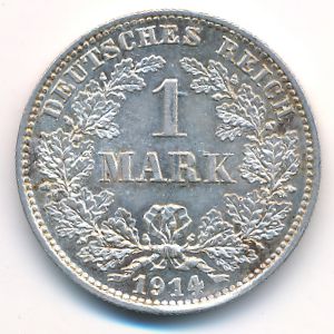 Германия, 1 марка (1914 г.)