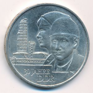 German Democratic Republic, 20 mark, 1979