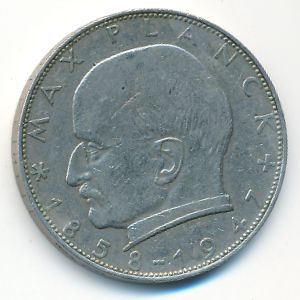 ФРГ, 2 марки (1958 г.)