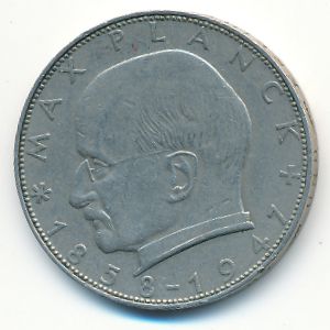 ФРГ, 2 марки (1960 г.)