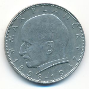 ФРГ, 2 марки (1966 г.)