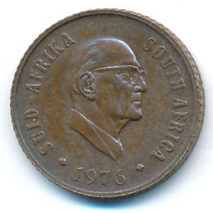 ЮАР, 1 цент (1976 г.)