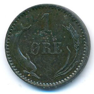 Дания, 1 эре (1897 г.)