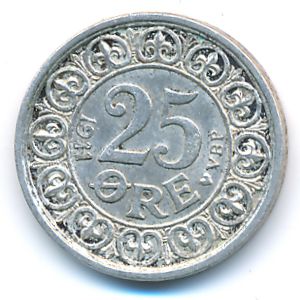 Дания, 25 эре (1911 г.)