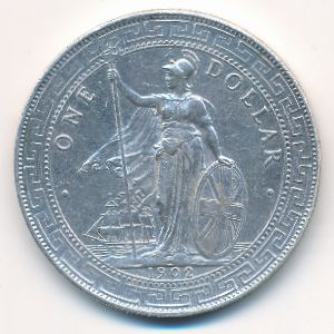 Великобритания, 1 доллар (1902 г.)