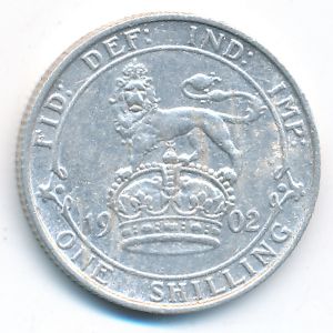 Great Britain, 1 shilling, 1902