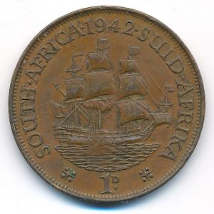 ЮАР, 1 пенни (1942 г.)