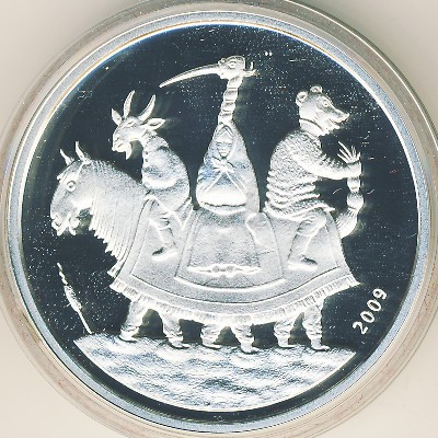 Латвия, 1 лат (2009 г.)