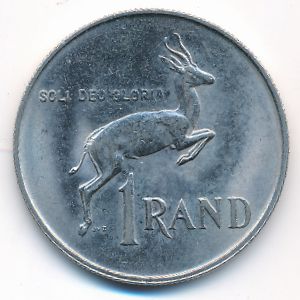 ЮАР, 1 рэнд (1989 г.)