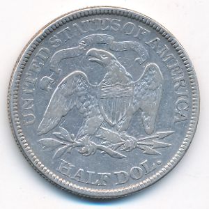 США, 1/2 доллара (1876 г.)