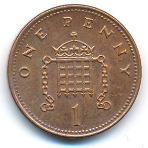Великобритания, 1 пенни (2004 г.)