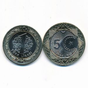 Turkey, Набор монет, 2024