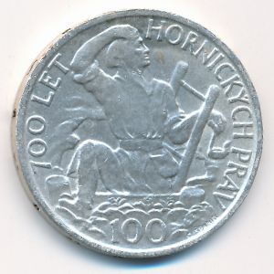 Czechoslovakia, 100 korun, 1949