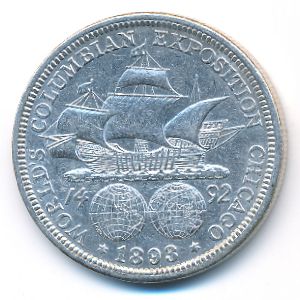 США, 1/2 доллара (1893 г.)