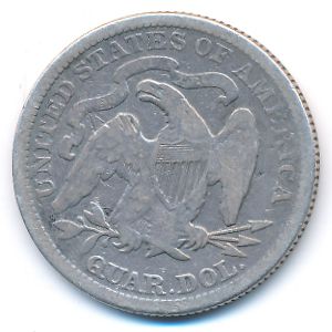 США, 1/4 доллара (1876 г.)